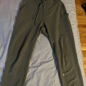 Lululemon City Sweat Joggers (M) Jade Grey